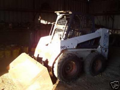  1999 Bobcat 763C Skid Steer ldr
