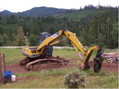 1993 Kobelco SK 220 LC III Log Loader