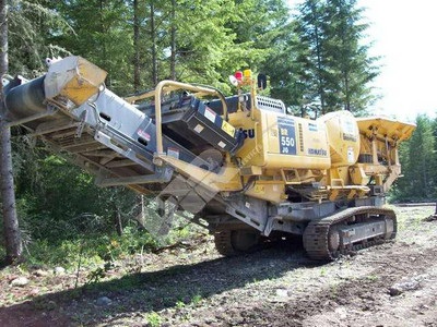 2004 Komatsu BR550JG-1 Jaw Crusher
