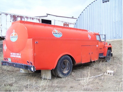 1976 international fuel truck