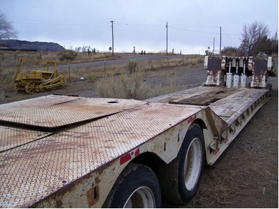 1995 fontaine lowboy - white