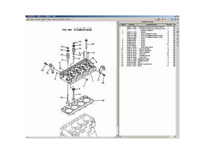 Komatsu parts books
