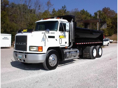 Like New Mack Dump with Bullet Proof bed