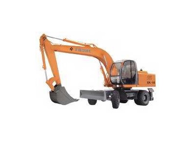 Wheeled excavator