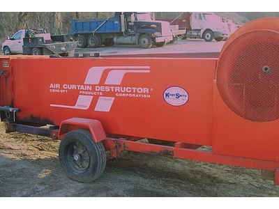 Air Curtain Destructor CP2000T 