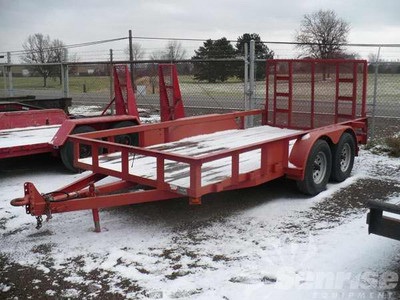 tandem axle utility trailer 