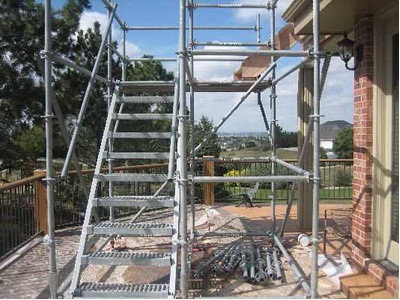 Uniscaff temporary stair tower $2200