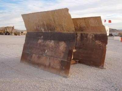 Cat Scraper 631D Ejector Push Plate Dirt