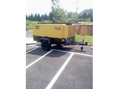 Atlas Copco XAS186 diesel air compressor