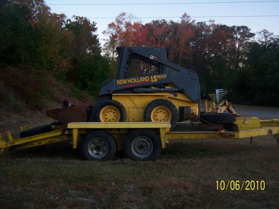 New Holland LS160 Skid Loader W/Extras!