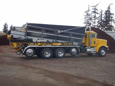 Peterbilt Conveyor Truck / Stone Slinger