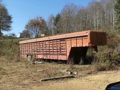 1992 coose stock trailer