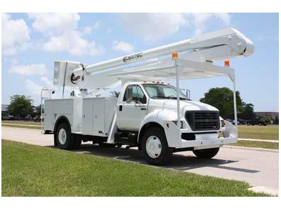 2000 Ford F750 Altec AA755 Bucket Truck 