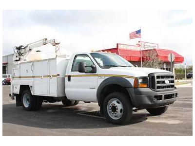 2006 Ford F550 Service Crane Truck