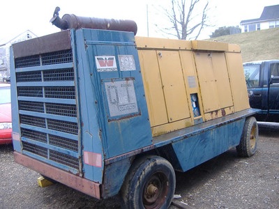 Worthingt Portable Air Compressor 900CFM