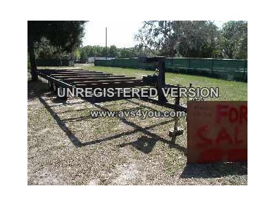 trailer for moving portable building
