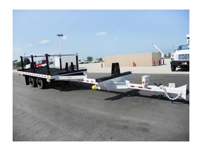 pole/reel/flatbed trailer