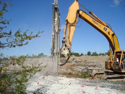 MTI-CPA excavator mounted drill
