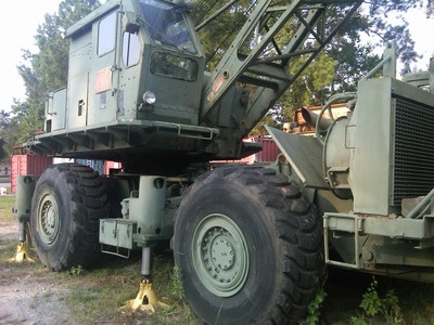 25 ton P & H rough terrain crane