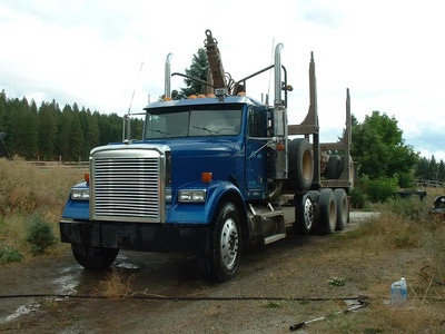 1996 Freightliner Mule Train Log Truck