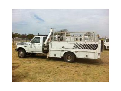 1996 Ford Super Duty Crane Truck 