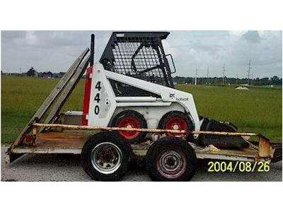 Bobcat 440 with trailer -  $6,500