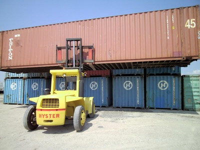 HYSTER H150E FORKLIFT - 15,000 lb Cap.