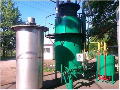 waste tires pyrolysis plant
