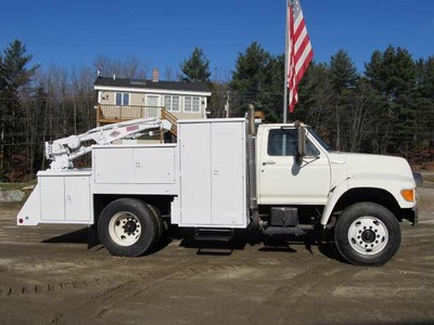 2000 Ford F550 Flatbed Dump