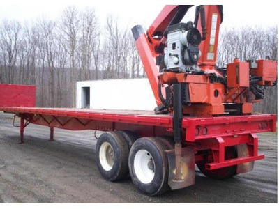 1995 Palfinger Crane Trailer Model# PK17