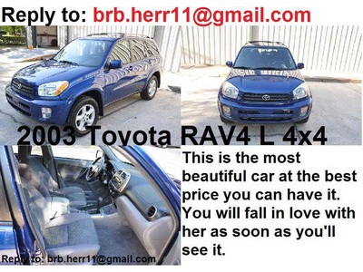 2003 Toyota RAV4 L 4x4