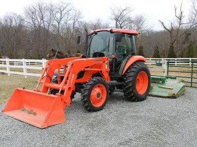 2010 Kubota M7040HDC w/ Loader, Boss V P