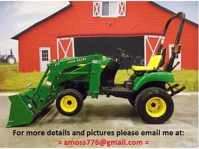 2006 John Deere 2210 HST 4x4 Loader 292 