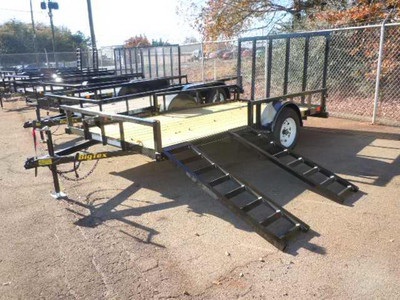 6.5x12 Side Load Utility Trailer (15171)